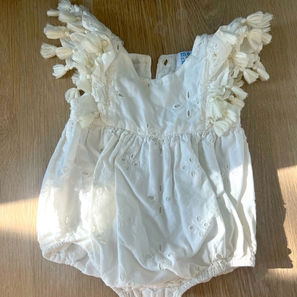 Mer St. Barth Eyelet Baby Outfit 6-12 months - Picture 2 of 5